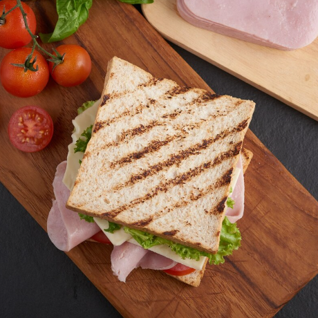 Toast with Scrambled Eggs