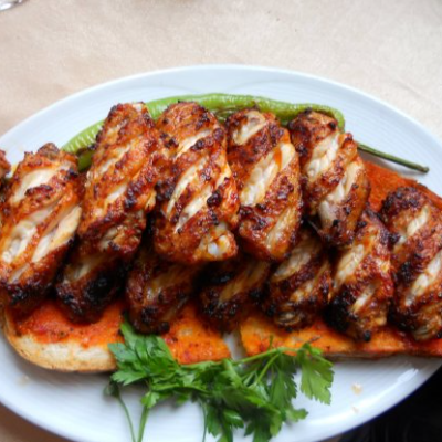 Tavuk Kanat Soslu (Yaprak)
