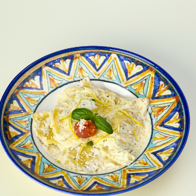 Adaçayı & Limonlu Ravioli