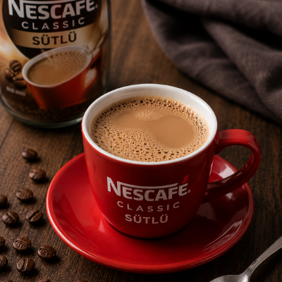 Sütlü  Nescafe