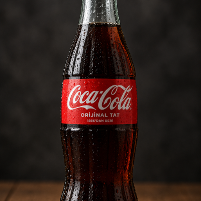 Coca cola cam şişe