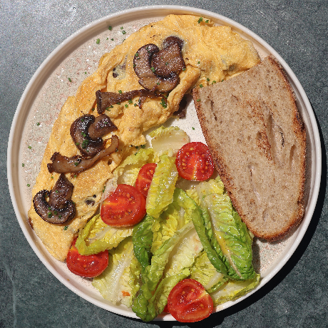 Mantarlı Omlet
