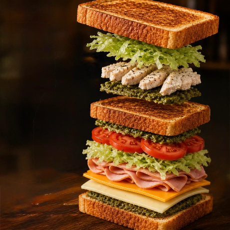 Happy Club Sandwich